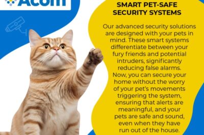Smart Pet-Friendly Security – Ensuring Your Pets' Safety While Away