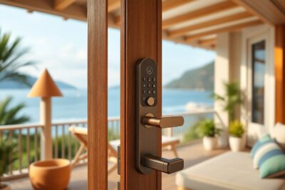 What Are The Benefits Of Smart Door Locks For Holiday Home Security?